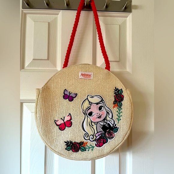 Disney Handbags - Disney Animators’ Collection Aurora Sleeping Beauty Straw Tote